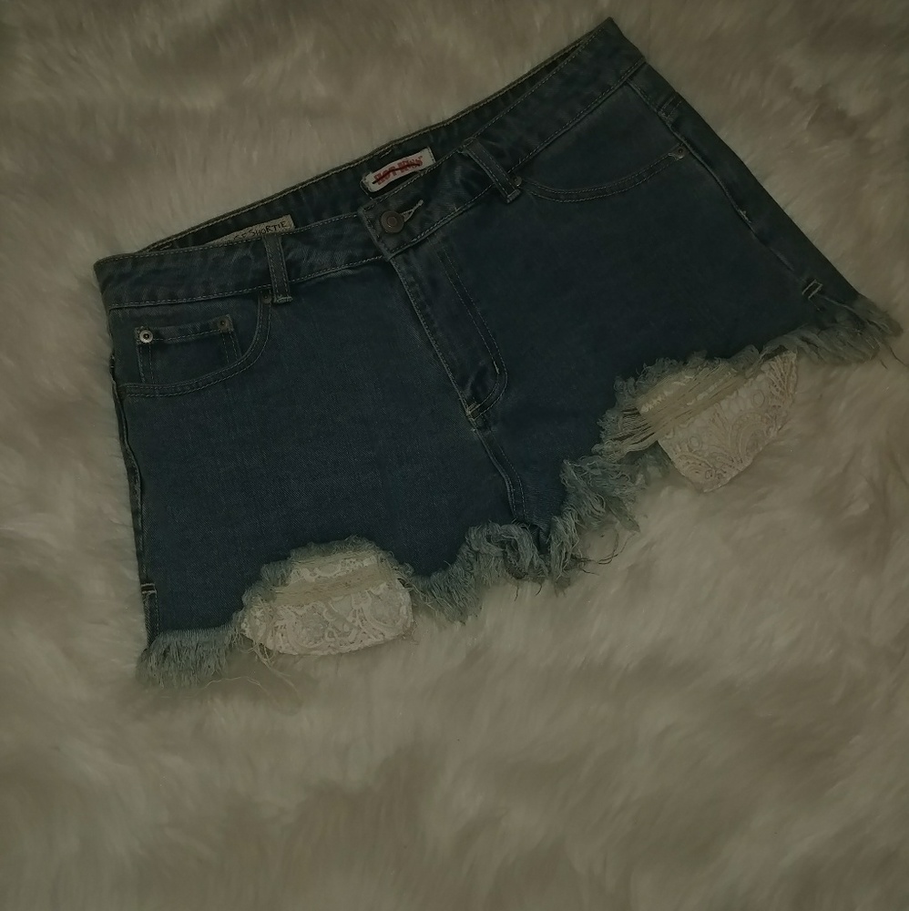 NWT Hot Kiss High Rise Shortie